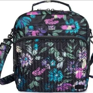 Lug "Ranger" RFID Crossbody Handle Bag-Black Bloom